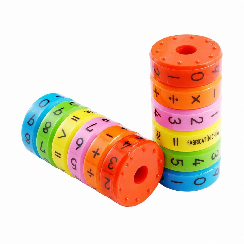 Set de 2 magneți educativi pentru matematică
