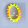 bratari-luminoase-fidget-fucsia-si-portocalii-2 Brățări luminoase Fidget, brățară fidget ovală cu țepi, galbenă