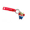 breloc-spongebob-patrick-4 Brelocuri SpongeBob, cu figurina Mr. Krabs și baretă roșie cu textul Good Luck