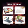 experiment-pentru-copii-eruptie-vulcanica-instructiuni Experiment pentru copii Erupție vulcanică, infografic HOW TO PLAY cu patru pași: manual, turnare în matriță
