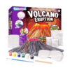experimente-stem-3-in-1-ambalaj-continut Experimente STEM, cutia Volcano Eruption, vulcanul construit, vopsele, ochelari de protecție, pensulă și pungi cu pulbere