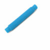Fidget Pop Tubes XL, un singur tub Pop Tubes albastru, pe fundal alb