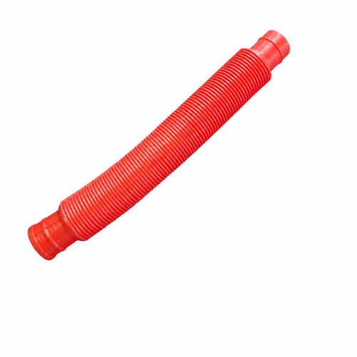 fidget-pop-tubes-xl-rosu Fidget Pop Tubes XL, pliabil roșu, întins, pe fundal alb