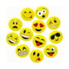 inel-squishy-emoji-3 Inel squishy Emoji, douăsprezece fețe emoji galbene cu expresii diferite, dispuse în grup circular