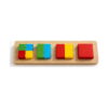 jucarii-montessori-din-lemn-9-in-1-jocuri-pentru-copii-isteti-detaliu Jucării Montessori din lemn 9 în 1, placă îngustă din lemn cu patru pătrate: unul din patru sferturi colorate