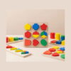 jucarii-montessori-din-lemn-9-in-1-jocuri-pentru-copii-isteti-detaliu-8 Jucării Montessori din lemn 9 în 1, placa pătrată 3 x 3 cu forme, înconjurată de alte plăci cu discuri