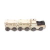 kit-stem-tren-din-lemn-model-asamblat-2 Kit STEM Tren din lemn, nevopsit, aliniat lateral, cu locomotiva și cele două vagoane și suportul de baterii gol