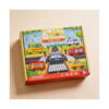 Puzzle vehicule, cutia închisă 6 in 1 Big Puzzle Traffic style, văzută din față-oblic