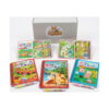 set-4-carti-de-colorat-cu-apa-continut-3 Set 4 cărți de colorat cu apă, trei cărți închise (vehicule, animale, purceluși), două cărți deschise cu scene