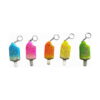 set-5-squishy-parfumate-fast-food-detaliu Set 5 squishy parfumate Fast Food, cinci brelocuri înghețată pe băț, în culori diferite