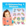 Set creativ cu pictură cu diamante, grafic promoțional 12 Shimmering Stickers