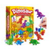 set-creativ-dinozauri-pentru-pictat-ambalaj-continut Set creativ dinozauri pentru pictat, cutia galbenă Dinosaur Mould and Paint, șase dinozauri pictați