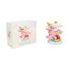 Set creativ Hello Kitty 3 în 1, cutia albă cu inscripția cinnamoroll și ilustrația unicornului