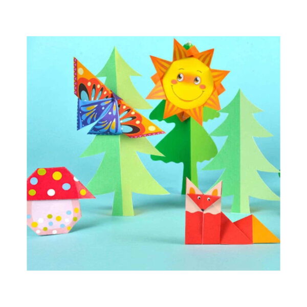 set-creativ-origami-108-modele-cu-pisicuta-squishy-si-accesorii-alb-model-asamblat-2 Set creativ Origami 108 modele cu pisicuta squishy și accesorii, scenă pe fundal bleu cu fluture, soare zâmbitor