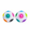 set-de-2-mingi-rubik-continut Set de 2 mingi Rubik, două mingi Rubik albe cu locașuri colorate și grafic explicativ