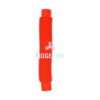 set-de-5-fidget-pop-tubes-mici-continut-2 Set de 5 Fidget Pop Tubes mici, un singur tub roșu, întins, fotografiat vertical pe fundal alb