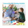 set-de-constructie-stem-tanar-inginer-10-in-1-utilizare-6 Set de construcție STEM Tânăr inginer 10 în 1, banner cu textul Interactive DIY Building BLOCKS