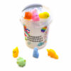 set-jucarii-interactive-jumbo-fidget-continut-3 Set Jucării interactive, găletușă transparentă, plină cu animăluțe squishy