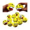 set-jumbo-de-mingi-antistres-cu-emoticoane-continut Set Jumbo de mingi antistres cu emoticoane, sus, două mâini care strâng fiecare câte o minge cu expresie de râs; jos