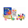 Set Jumbo Fidget, aranjament lat pe alb cu cutia ORIGAMI, găletușa cu squishy-uri, hârtii