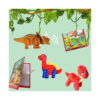 set-senzorial-aventura-dino-5-in-1-continut Set senzorial Aventură Dino 5 în 1, cele cinci produse ale setului
