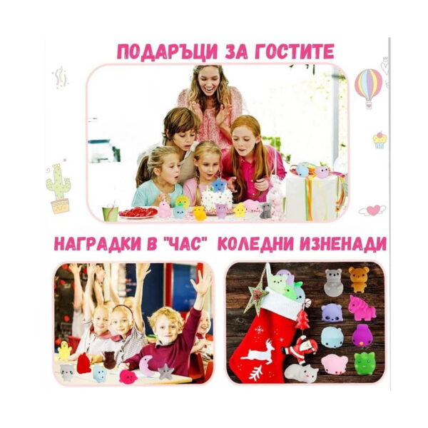set-squishy-fidget-utilizare-2 Set squishy Fidget, grafic, și, cu trei fotografii: petrecere