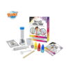 set-stiintific-pentru-copii-3-in-1-fizica-chimie-si-energie-continut Set științific pentru copii 3 în 1 Fizică, cutia și manualul Chimia culorilor cu flacoane de colorant, eprubetă, seringă