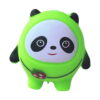 squishy-panda-verde-3 Squishy panda verde, prim-plan frontal cu squishy-ul panda verde pe fundal alb