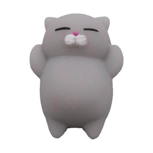 squishy-pisicuta-alb-9 Squishy pisicuță, gri cu ochi închiși