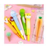 squishy-pix-3 Pix squishy, mai multe pixuri squishy cu modele diferite și un pix morcov în ambalaj transparent